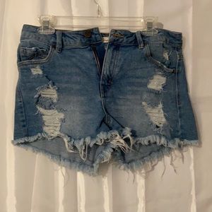 Unpublished Jean Shorts size 28